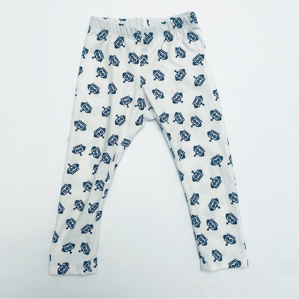 DotDotSmile robot leggings size 12/24 Months
